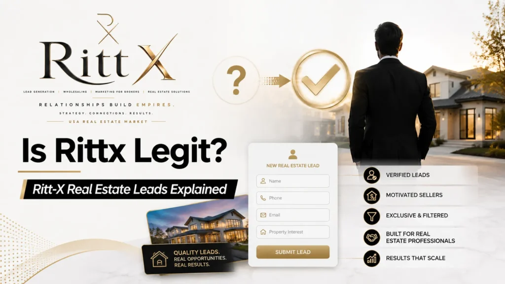 Is Rittx Legit? Ritt-X Real Estate Leads Explained